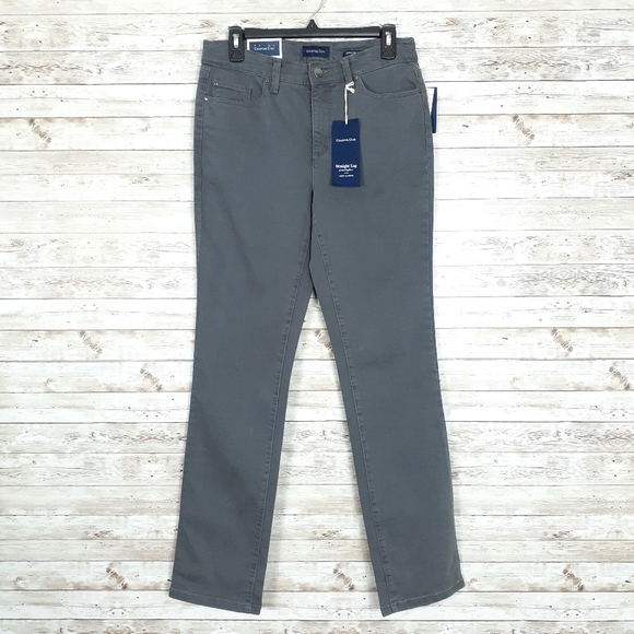 Charter Club Pants - Charter Club Pants Lexington Straight Leg Tummy Slimming H